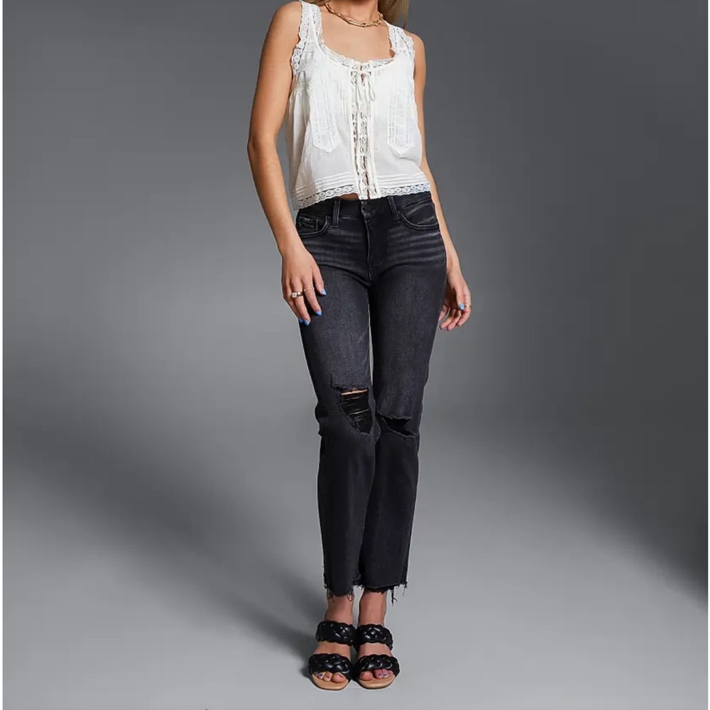 Buckle Black Denim